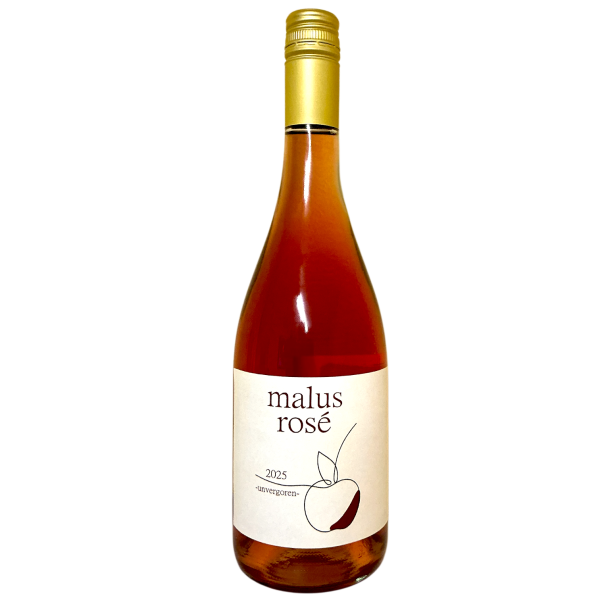 Malus Rosé – alkoholfreier Apfel-Rosé aus rotfleischigen Äpfeln 6 Flaschen